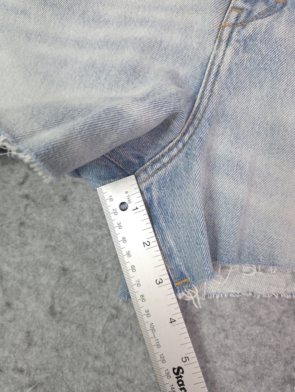 Pilcro Everyday Denim Light Wash Cutoff Shorts - Picture 12 of 12